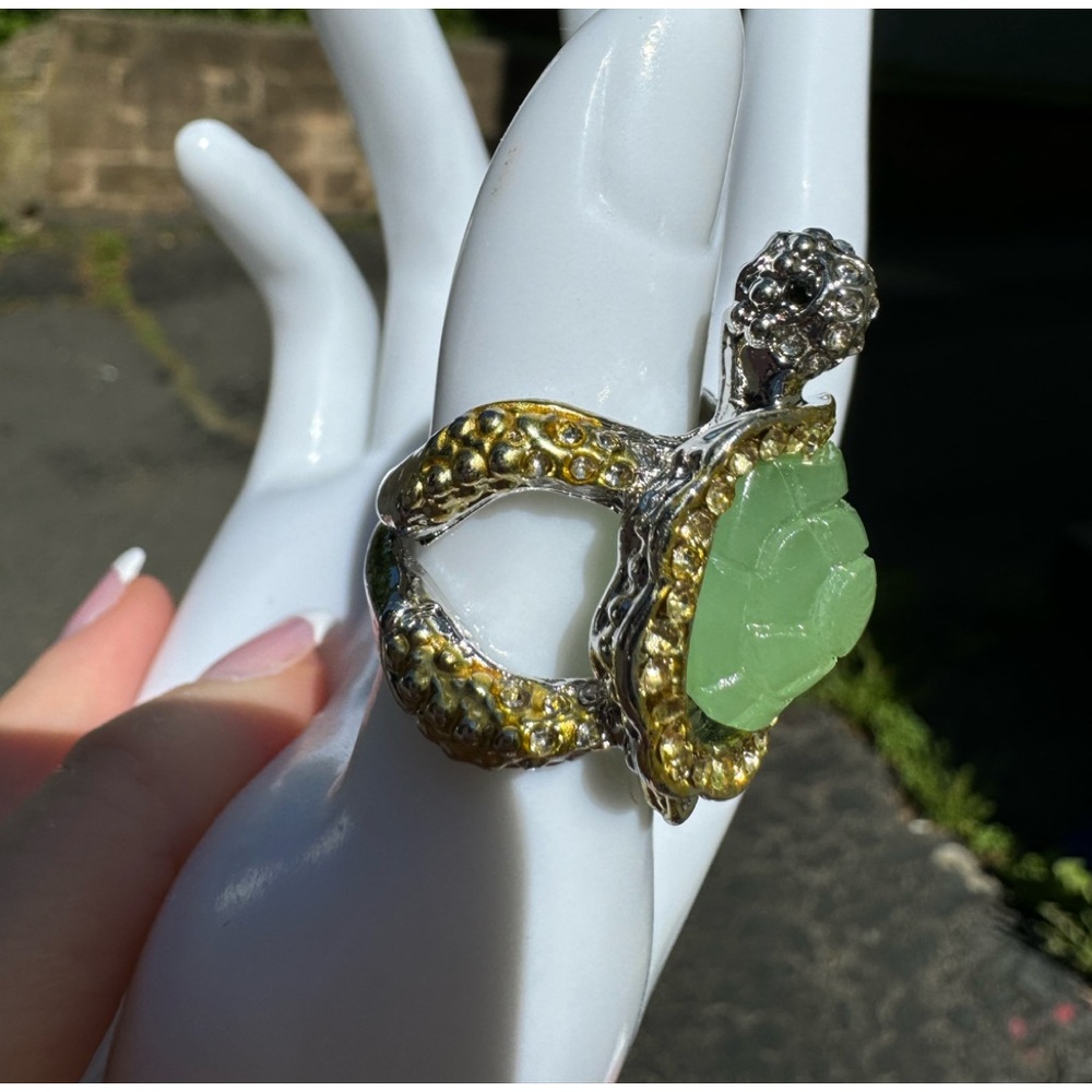 Turtle Statement Ring - Picture 14 of 16